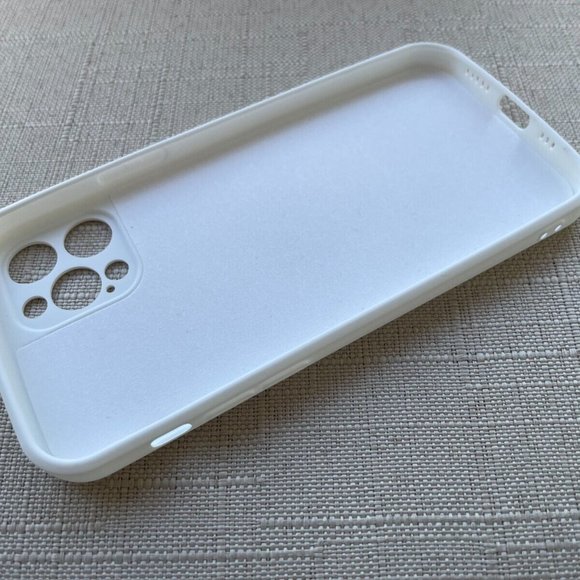 Fitted Back Case for iPhone White Case Rubber iPhone Pro Max 12 Unbranded - Picture 5 of 9